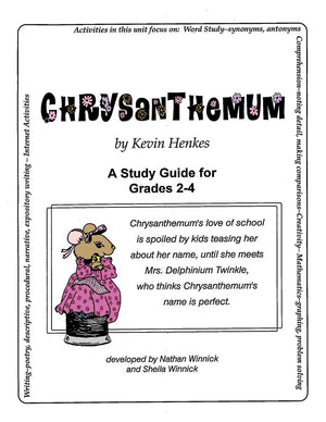 CHRYSANTHEMUM (NOVEL STUDY)