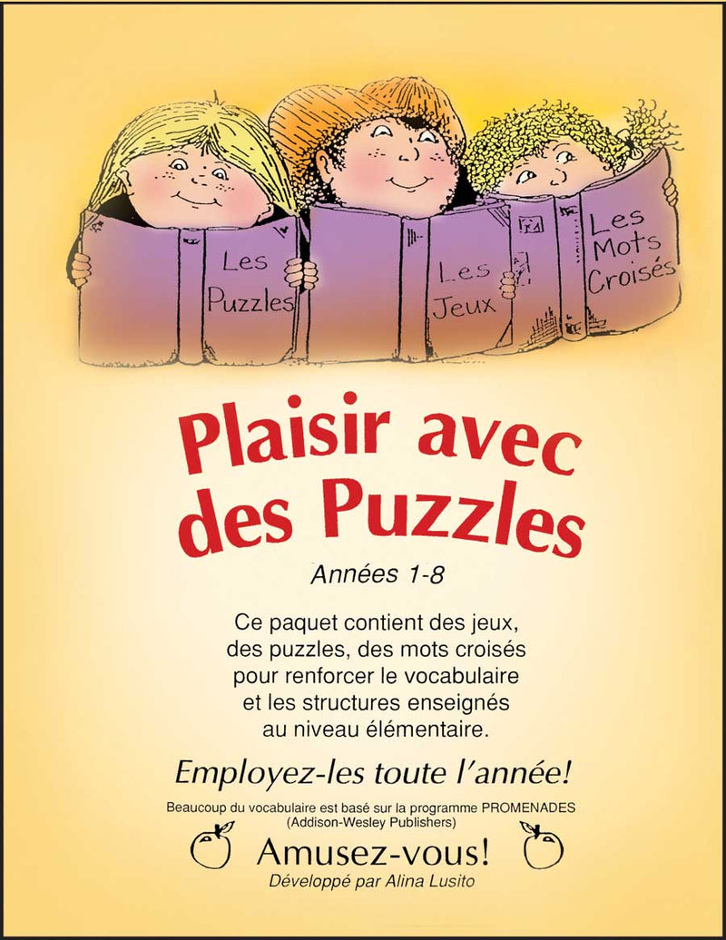 PLAISIR AVEC DES PUZZLES (French Version)