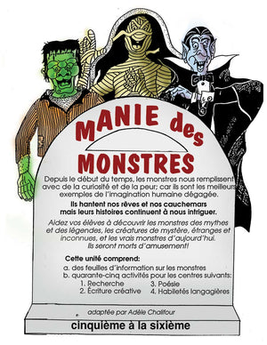 MANIE DES MONSTRES (French Version)