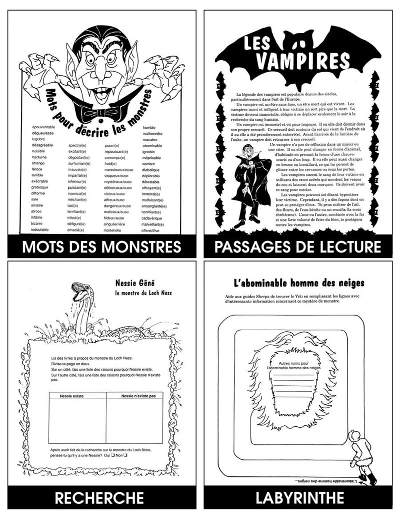 MANIE DES MONSTRES (French Version)