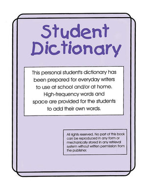 STUDENT DICTIONARY