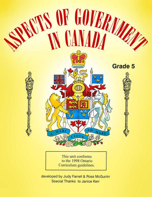 ASPECTS OF GOVERNMENT IN CANADA