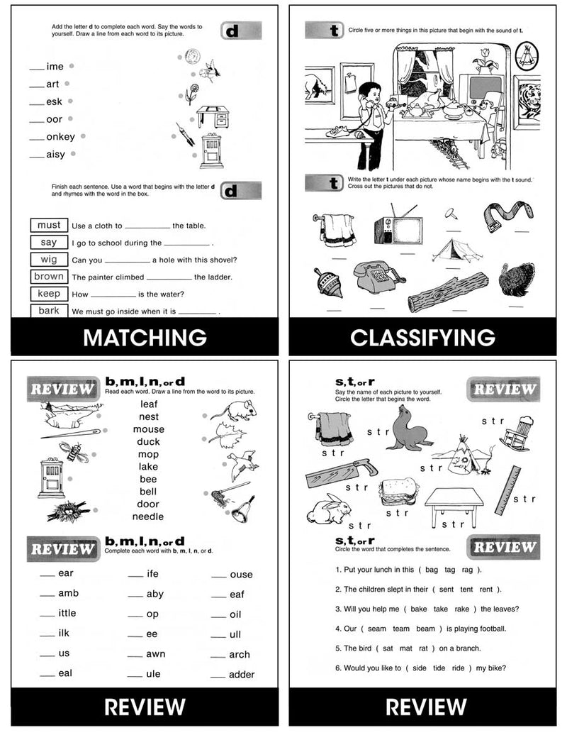 Initial Consonants - Phonics Practice Simplified