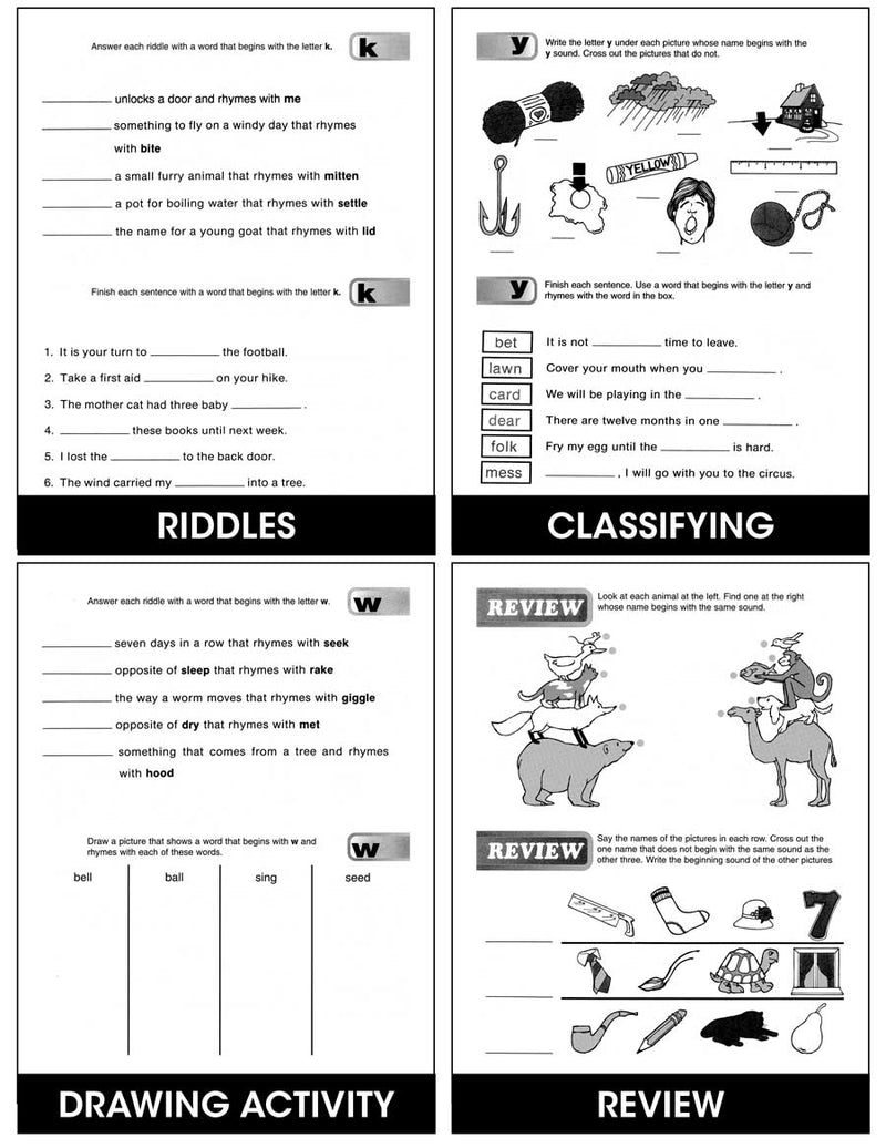 Initial Consonants - Phonics Practice Simplified