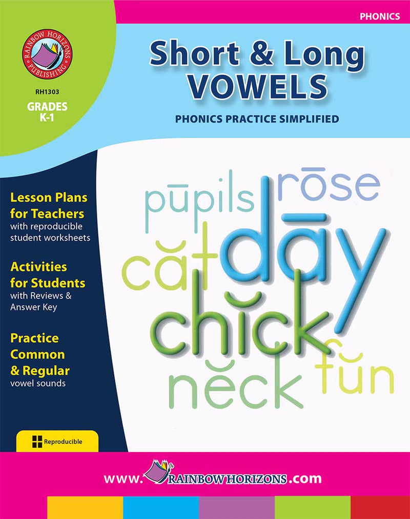 Short & Long Vowels - Phonics Practice Simplified