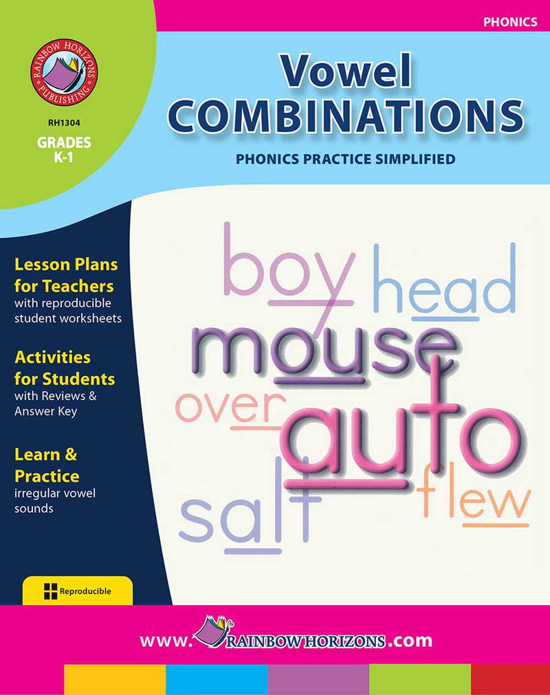 Vowel Combinations - Phonics Practice Simplified