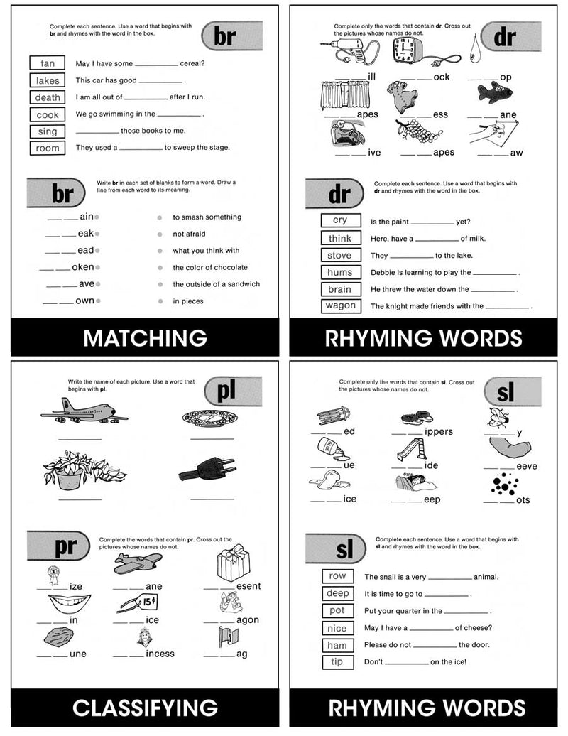 Blends & Digraphs - Phonics Practice Simplified