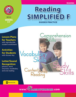 Reading Simplified F - Guided Practice