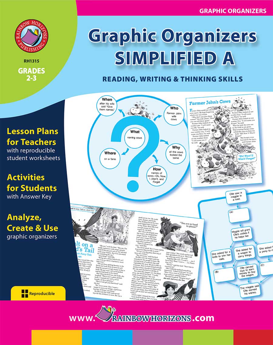 Graphic Organizers Simplified A - Reading, Writing & Thinking Skills ...