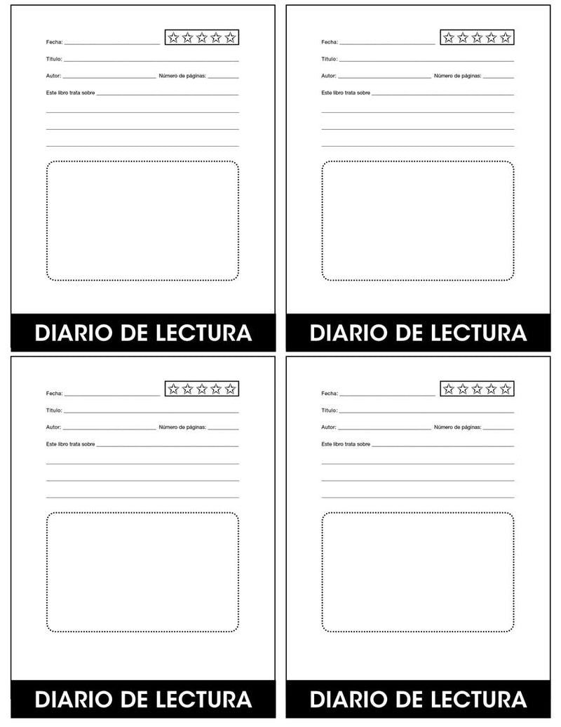 Mi diccionario & Mi diario de lectura - Spanish (My Dictionary & My Reading Journal)