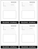 My Reading Journal & Mi diario de lectura - English & Spanish Versions