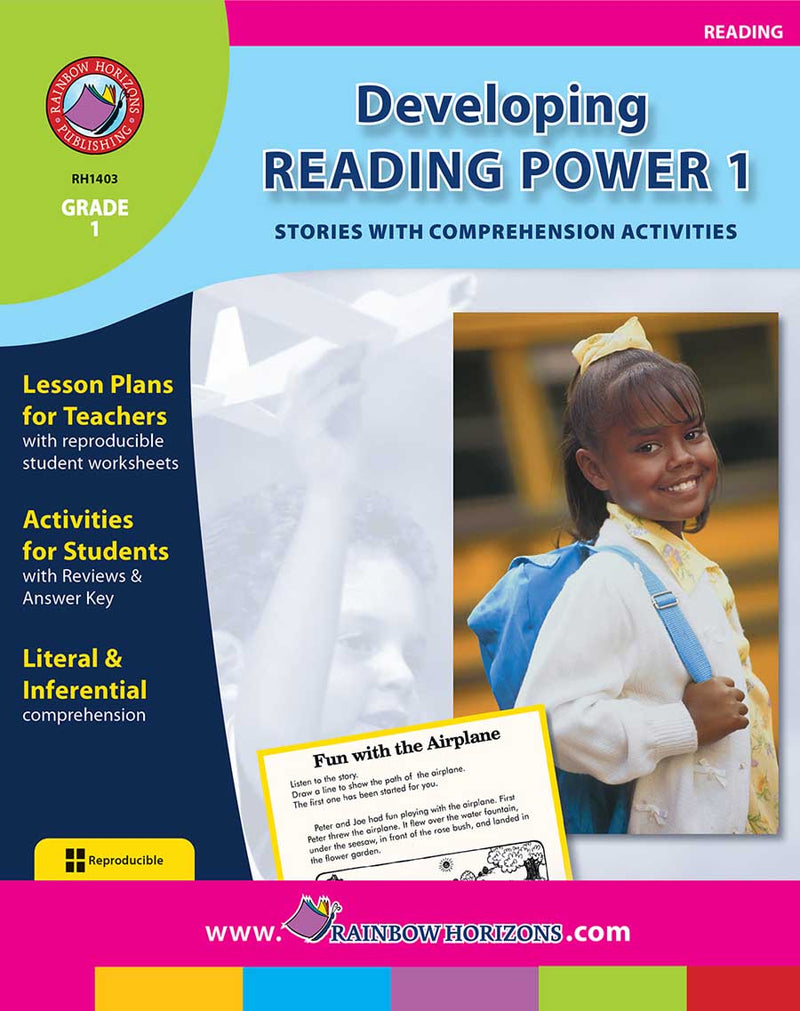 Developing Reading Level Comprehension Developing Reading Power 1 - Stories With Comprehension Activities ...