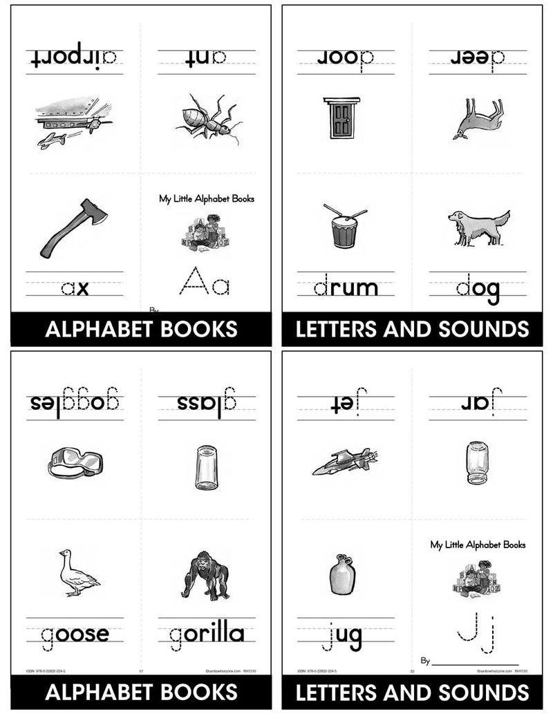 My Little Alphabet Books - Minibooks