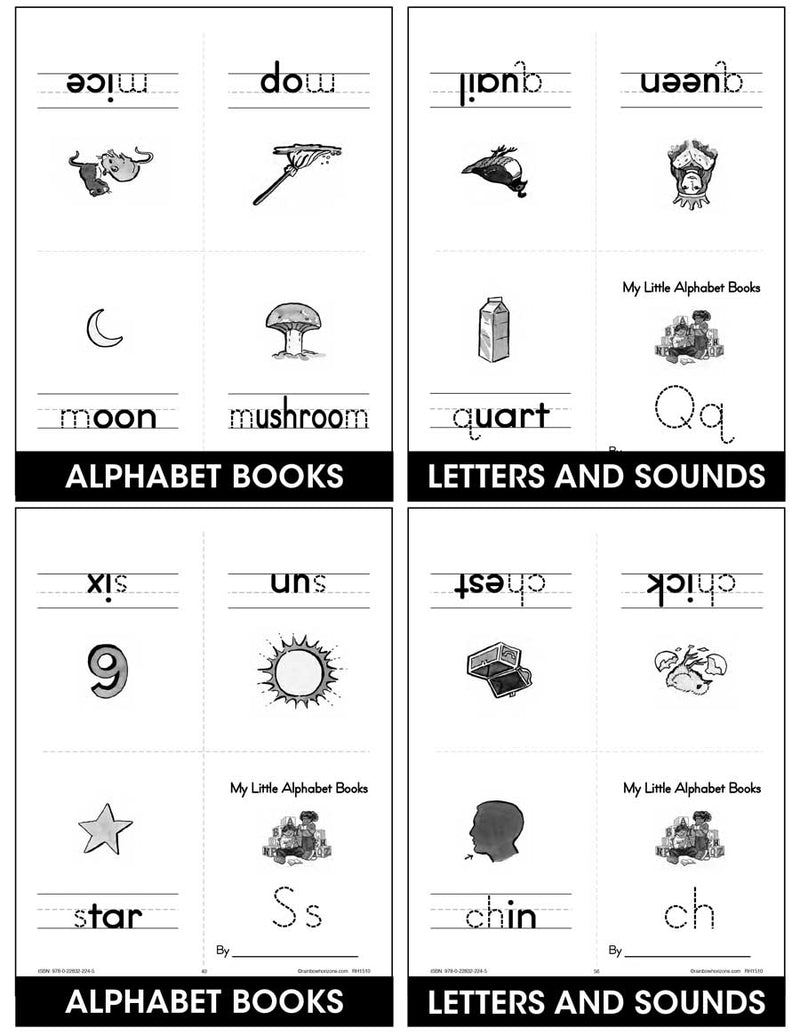 My Little Alphabet Books - Minibooks