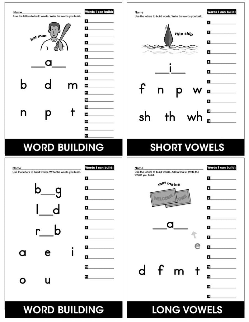 Building Words with Vowel Patterns - Vowel Power