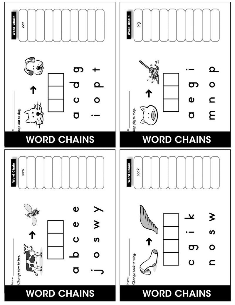 Building Words from Words - Word Chains