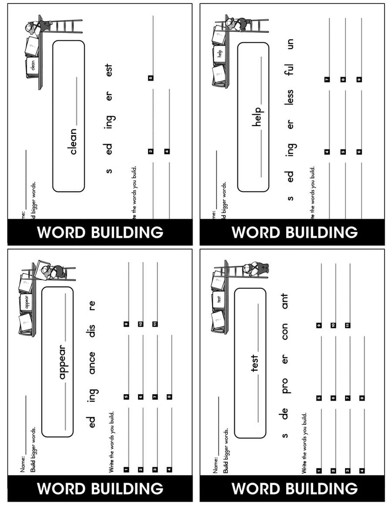 Building Words with Prefixes and Suffixes - Building Bigger Words