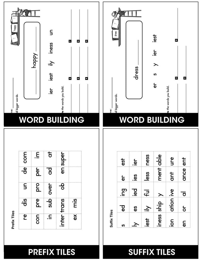 Building Words with Prefixes and Suffixes - Building Bigger Words