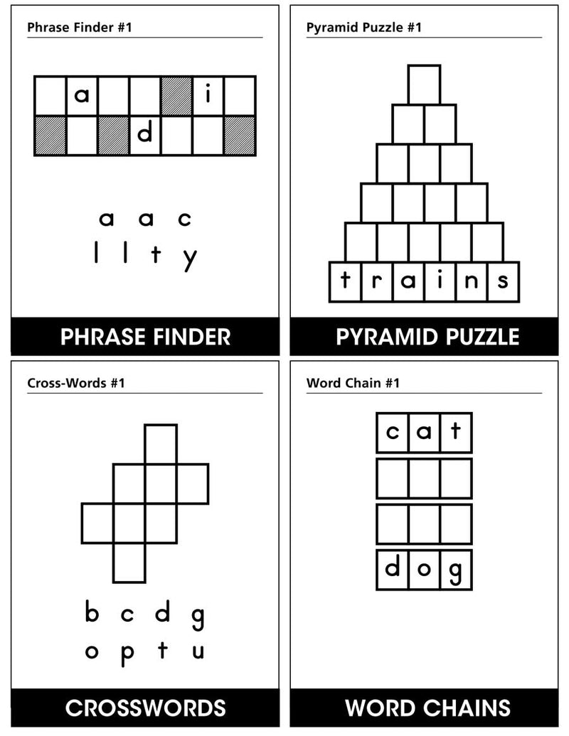 Word Puzzles - With Letter Tiles