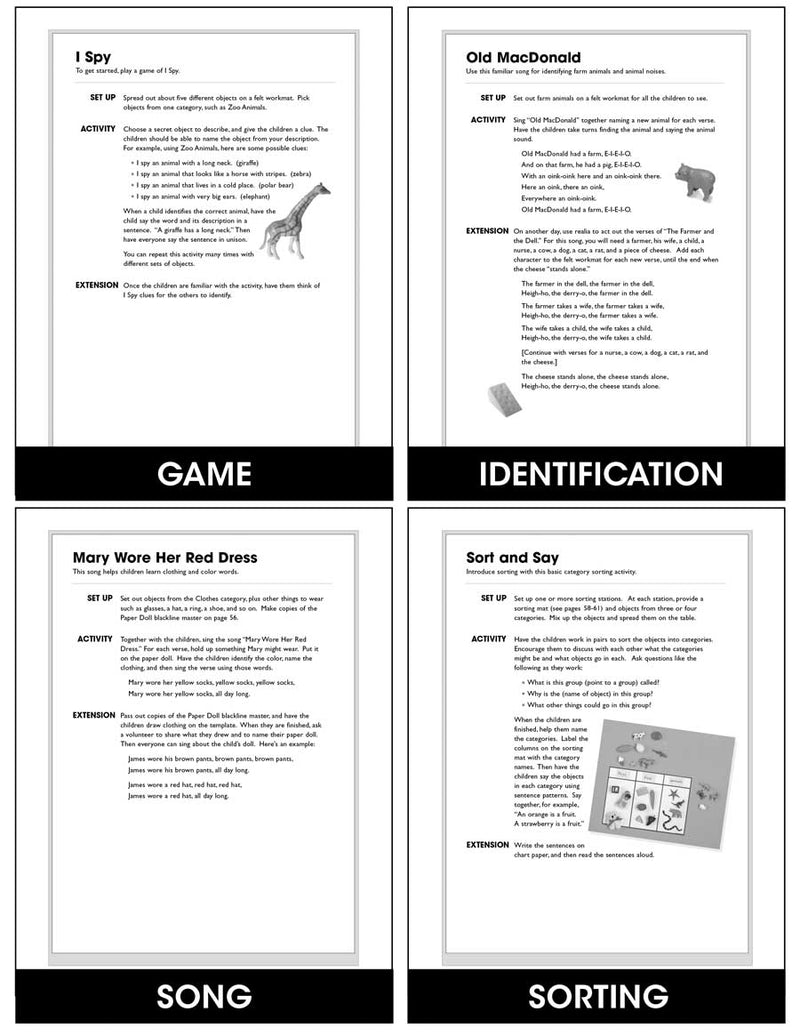 Realia - Miniature Play for Vocabulary Development