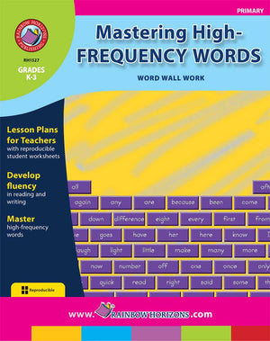 Mastering High-Frequency Words - Word Wall Work