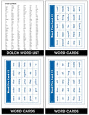 Word Pro Bingo Cards - High Frequency Words