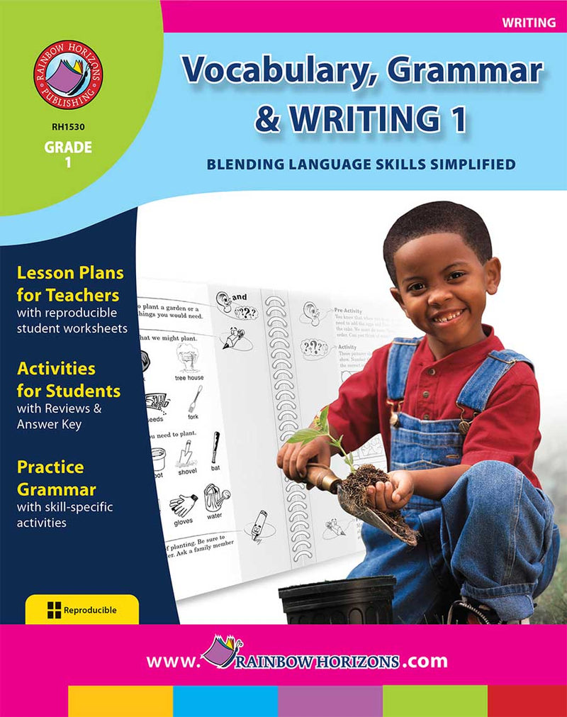 Vocabulary, Grammar & Writing 1 - Blending Language Skills Simplified