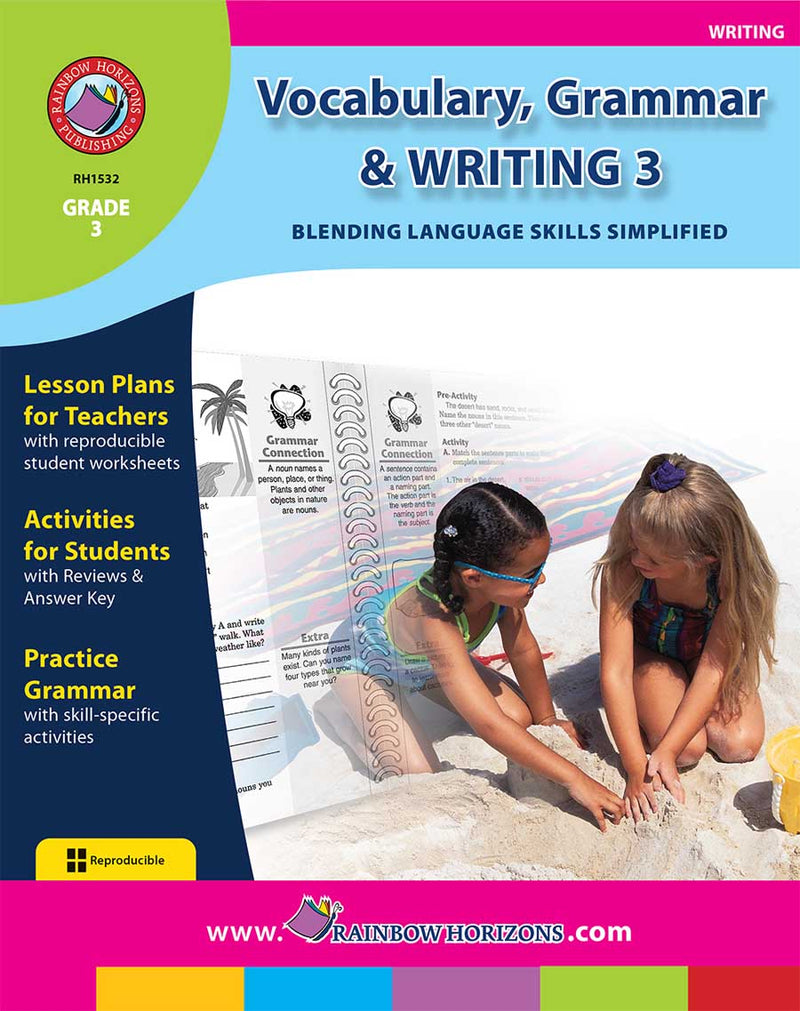 Vocabulary, Grammar & Writing 3 - Blending Language Skills Simplified