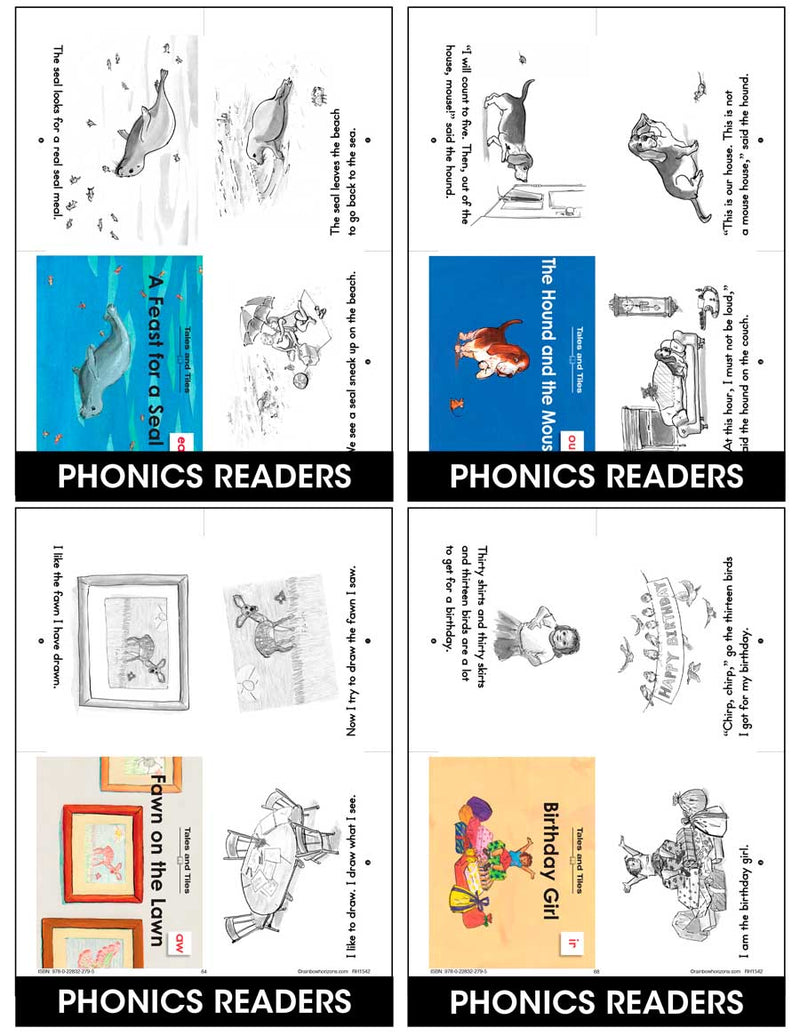 Tales and Tiles Phonics Readers A - Vowel Pairs