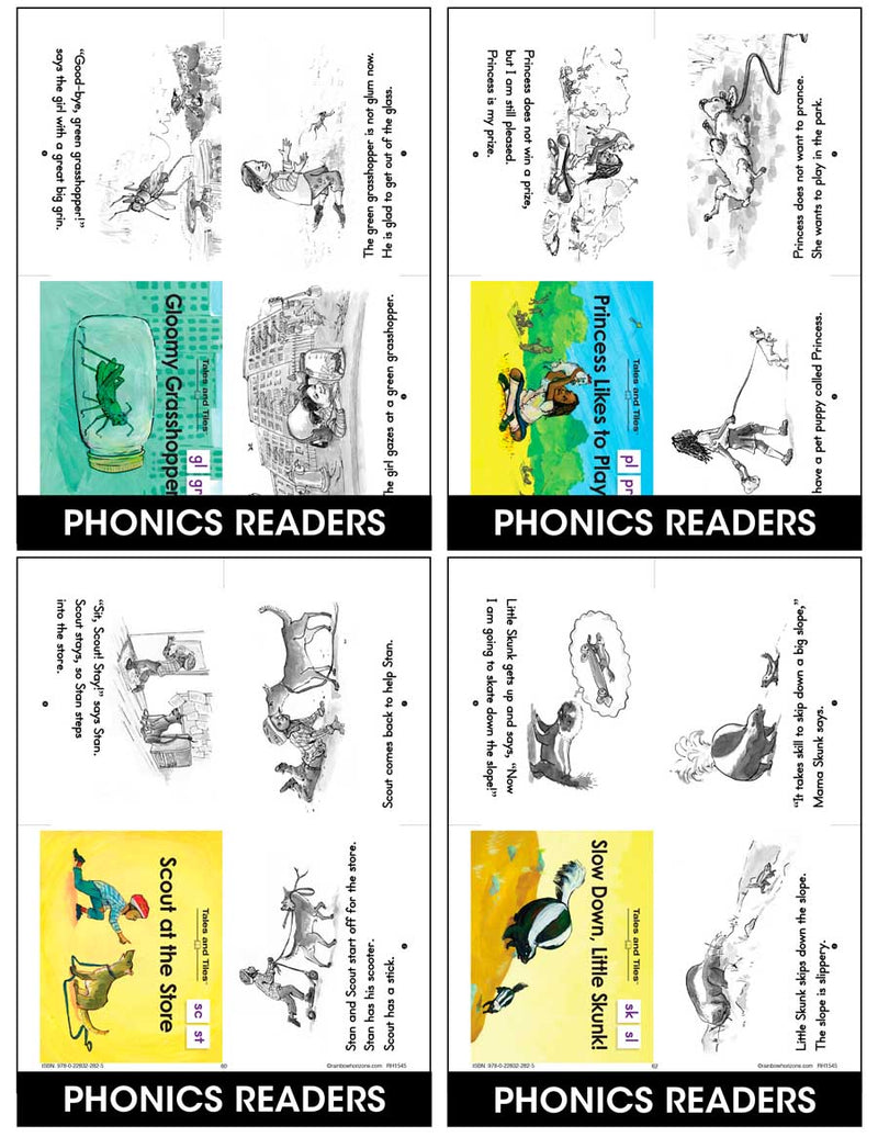 Tales and Tiles Phonics Readers D - Beginning Blends