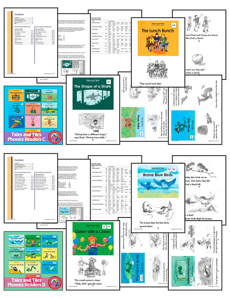 Tales and Tiles Phonics Readers Set - Bundle