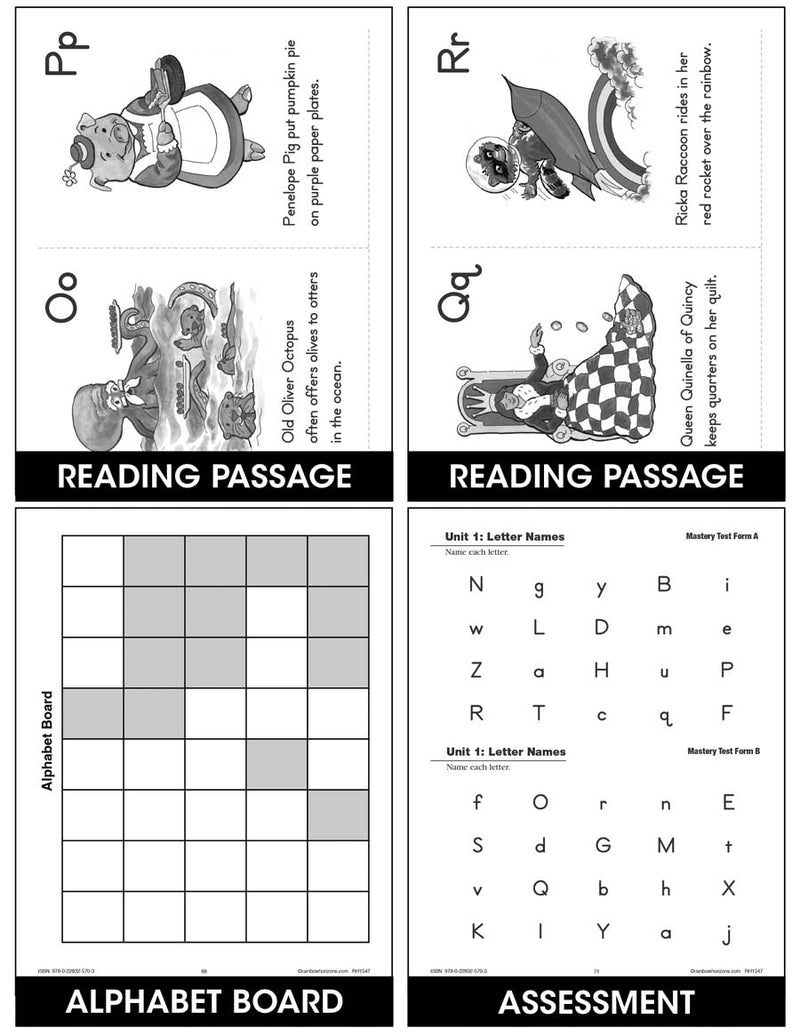 The Road to Reading A - Letter Names