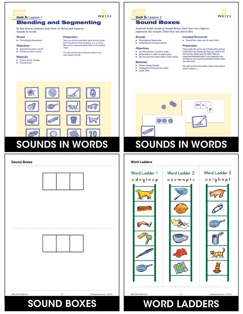 The Road to Reading E - Sounding Out Words