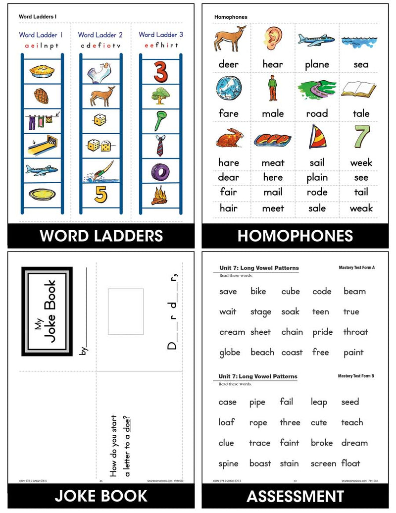 The Road to Reading G - Long Vowel Patterns