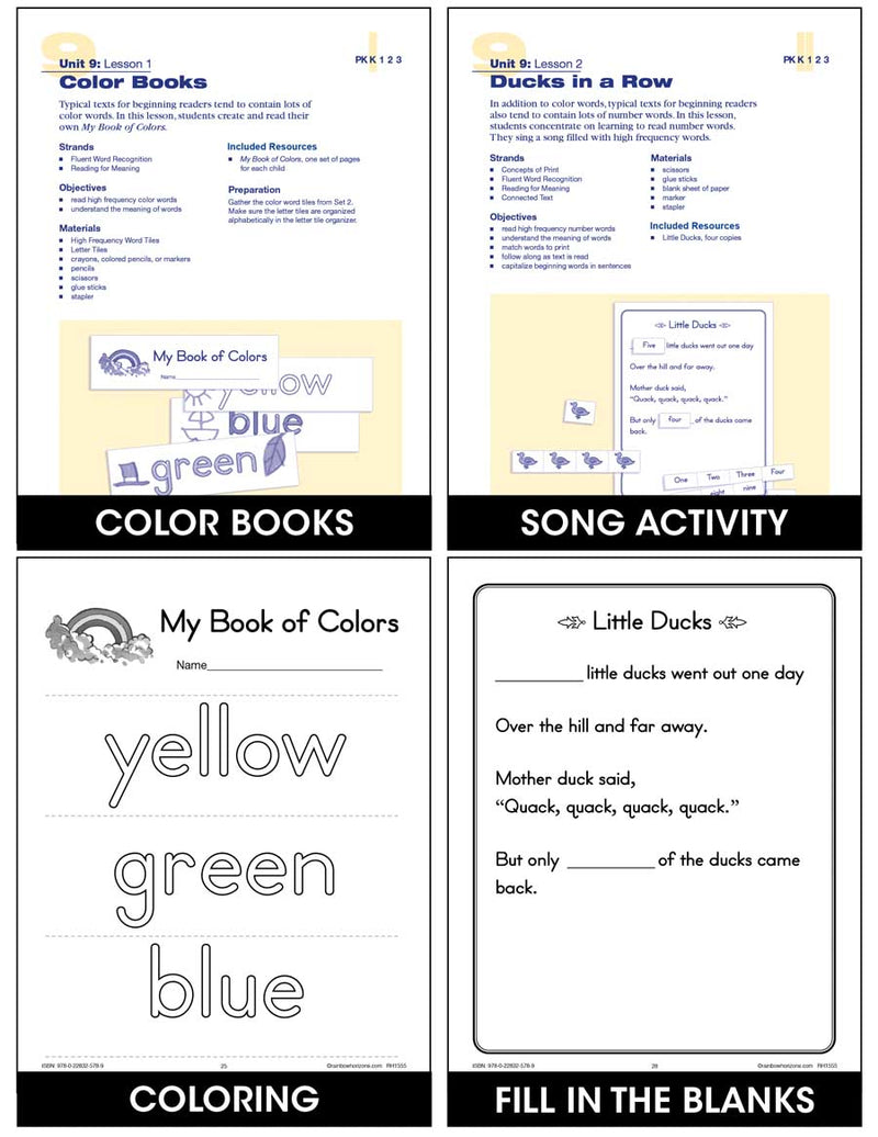 The Road to Reading I - Sight Words