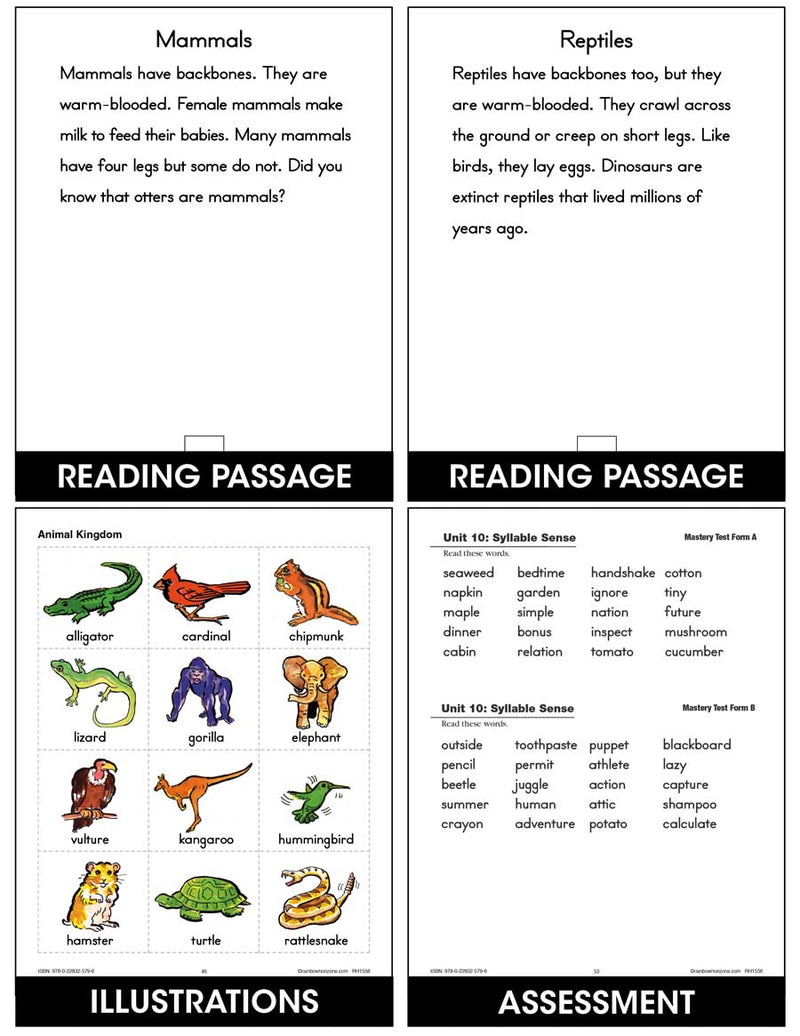 The Road to Reading J - Syllable Sense