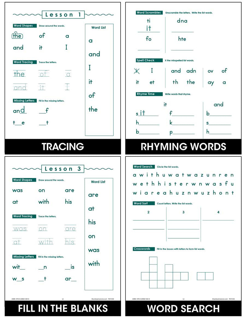 Sight Word Speller - Book 1