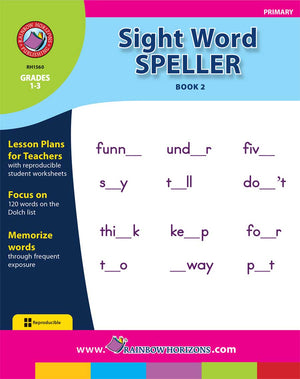 Sight Word Speller - Book 2