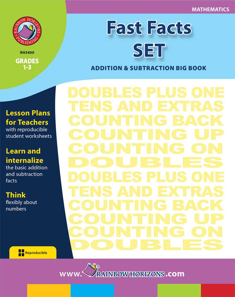 Fast Facts Set - Addition & Subtraction Big Book