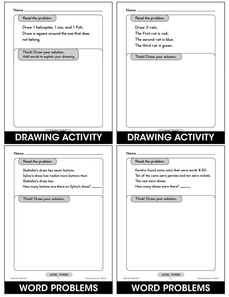 Think and Draw - Math Solutions You Can See