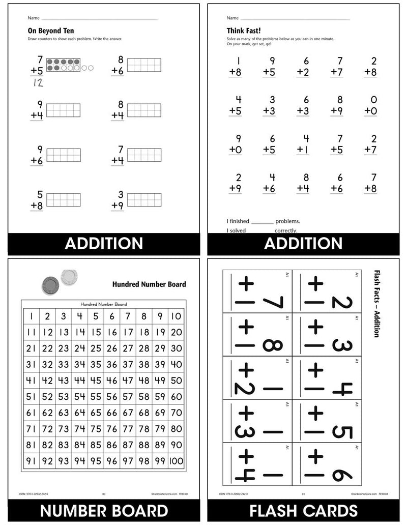 Fast Facts - Addition Practice