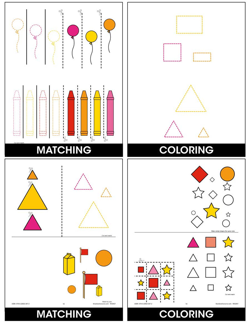 Math Practice Simplified A - Preschool Concepts