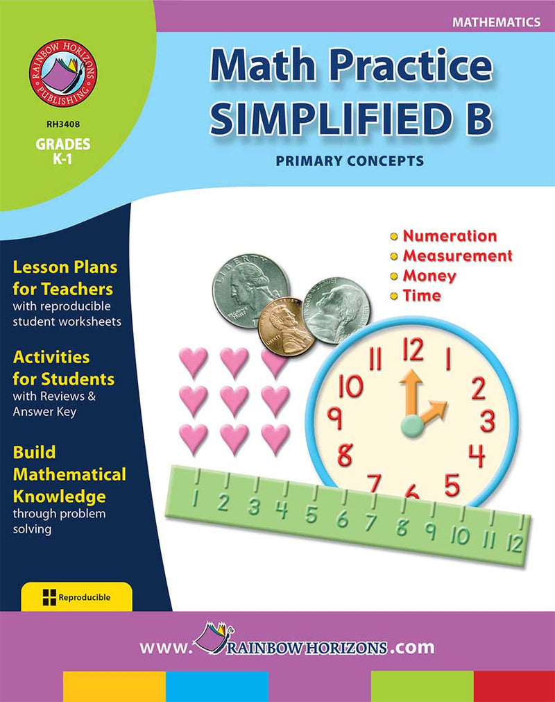 Math Practice Simplified B - Primary Concepts