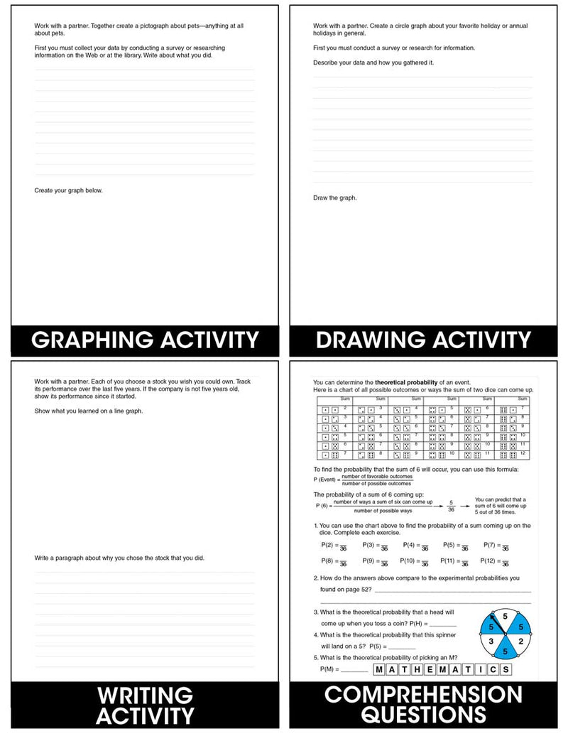 Math Practice Simplified K - Tables & Graphs