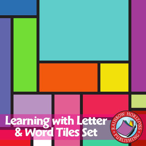 Learning with Letter & Word Tiles Set - Bundle