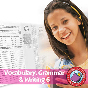 Vocabulary, Grammar & Writing 6 - Blending Language Skills Simplified