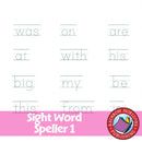 Sight Word Speller - Book 1