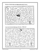 Winnie The Pooh: Maze Puzzles - WORKSHEET