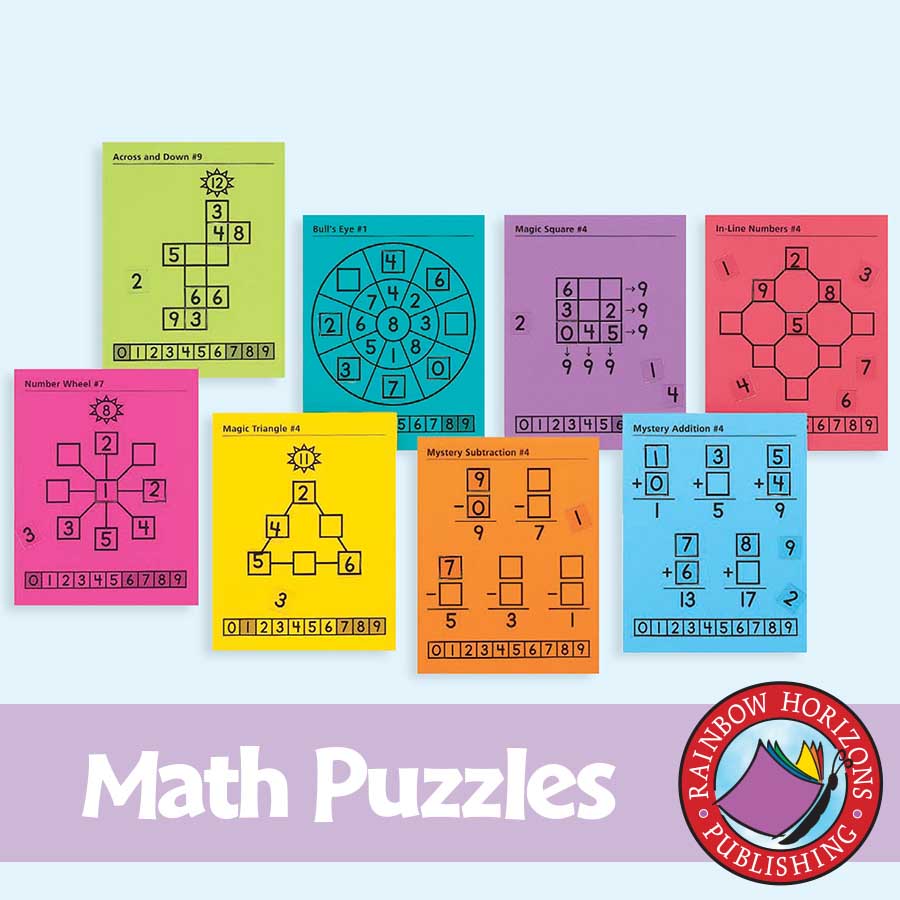 Math Puzzles - With Number Tiles – CLASSROOM COMPLETE PRESS