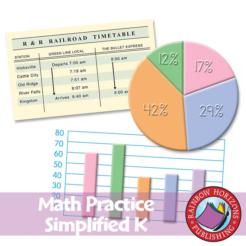 Math Practice Simplified K - Tables & Graphs